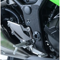 R&G Racing Boot Guard 3-Piece (frame-mounted) for Kawasaki Ninja 300/250 '13-'17, Z250 '13-'18, Z300 '15-'18